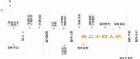 沿线单位和社区